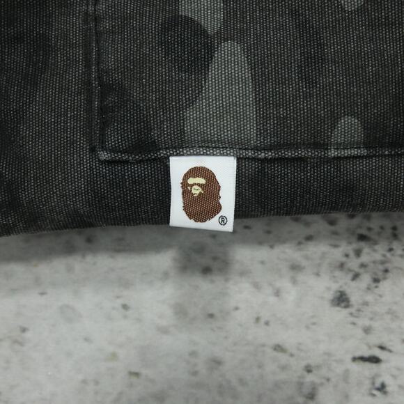 RARE Vintage Carhartt x Bape Faded Black Camo Arctic Vest - Picture 7 of 16